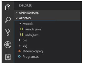 Using VS Code with AF SDK